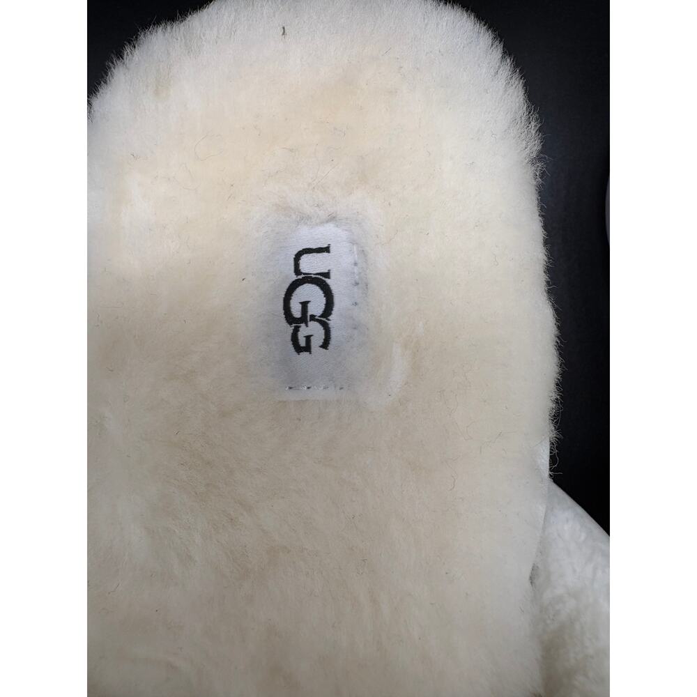 UGG Maxi Fluff Sheepskin Slide Slippers Womens Cozy - Picture 6 of 11